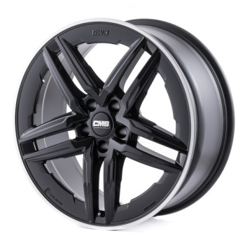 Диск CMS C29-AERO Diamond Rim Black R19 W8.0 PCD5x112 ET57 DIA66.5