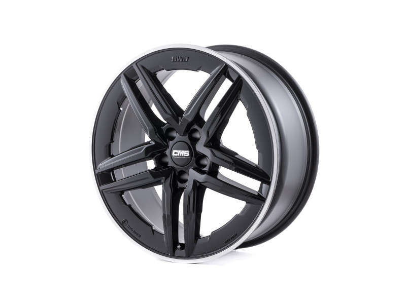 Диск CMS C29-AERO Diamond Rim Black R18 W7.5 PCD5x112 ET50 DIA57.1