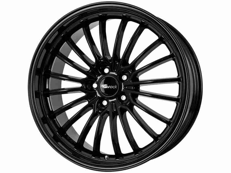 Диск Brock B24GP Black R19 W8.5 PCD5x108 ET45 DIA72.6