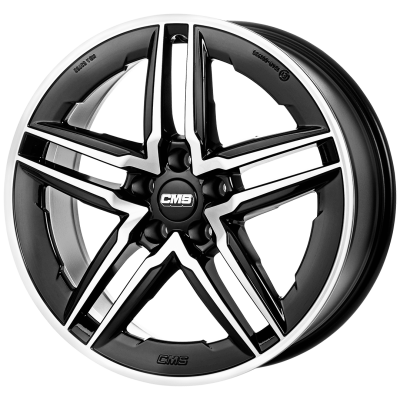 Диск CMS C29-AERO Diamond Black R18 W8.5 PCD5x112 ET56 DIA66.5