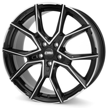 Диск CMS C33 Diamond Black R19 W8.0 PCD5x108 ET50 DIA63.4