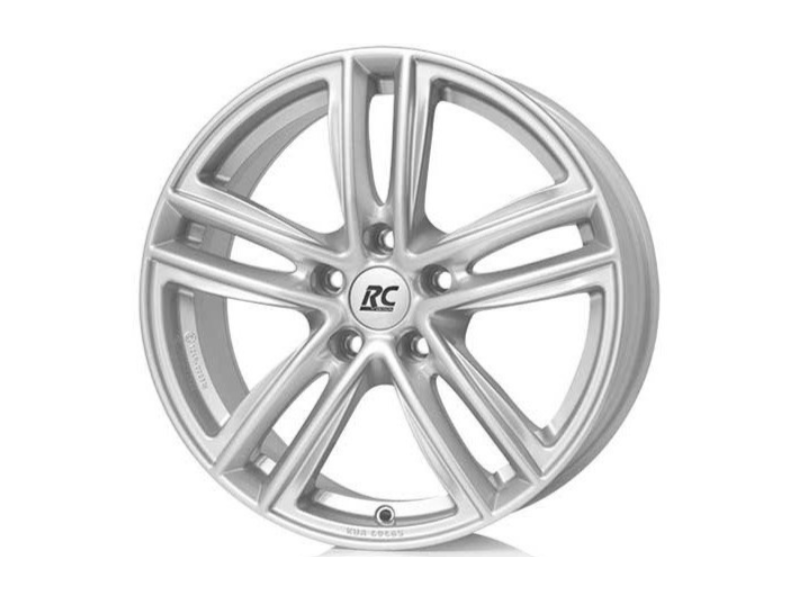 Диск RC Design RC27 W8.0 R18 PCD5x108 ET45 DIA63.4 Silver
