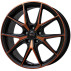 Диск Brock B40 Black Orange Matt (BOM) R19 W8.0 PCD5x112 ET50 DIA57.1