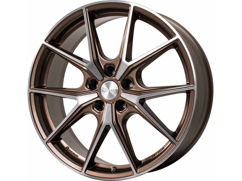 Диск Brock B40 Bronze Copper Voll-Poliert (BCVP) R19 W8.0 PCD5x112 ET40 DIA57.1