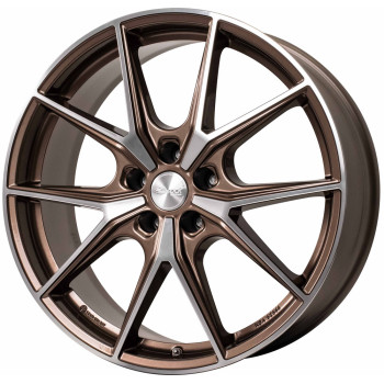 Диск Brock B40 Bronze Copper Voll-Poliert (BCVP) R19 W8.0 PCD5x114.3 ET50 DIA72.6