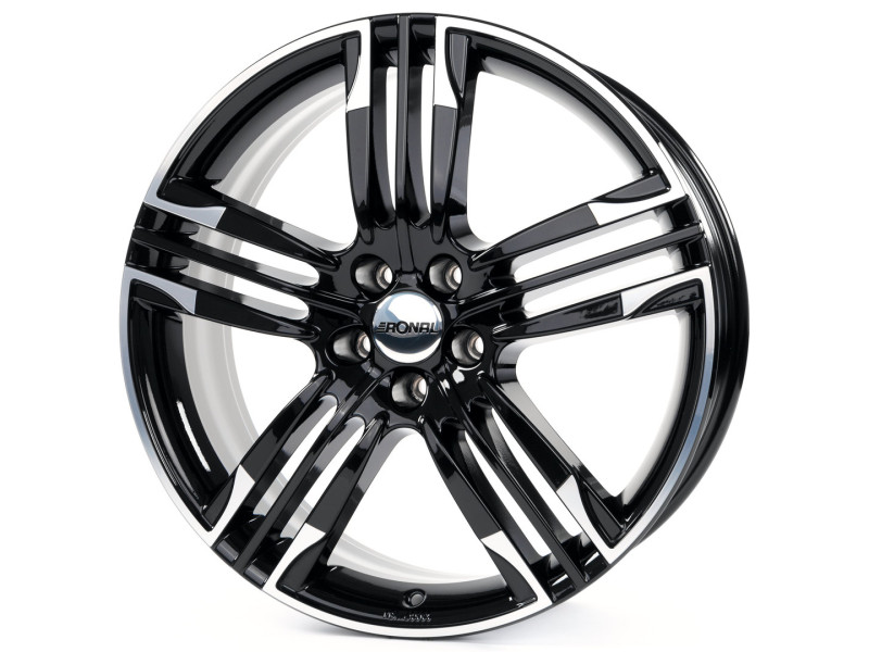 Диск Ronal R58 Schwarz-Hornkopiert R20 W8.0 PCD5x108 ET50 DIA76.0