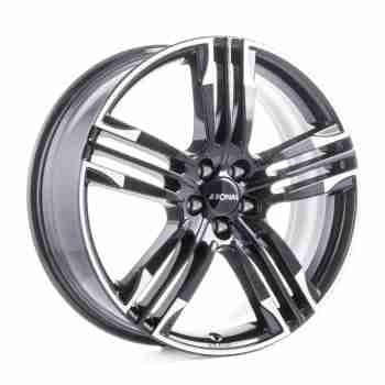 Диск Ronal R58 MCR Jetblack white rim R20 W8.0 PCD5x105 ET40 DIA56.5