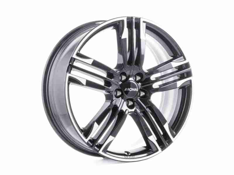 Диск Ronal R58 MCR Jetblack white rim R20 W8.0 PCD5x105 ET40 DIA56.5