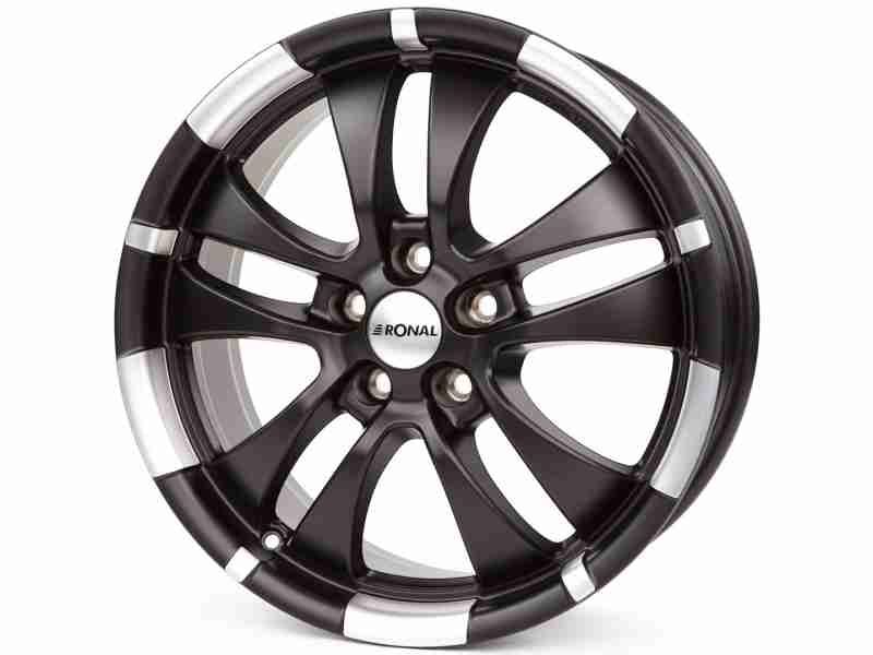 Диск Ronal R59 Jetblack Matt-Hornkopiert R17 W7.5 PCD5x114.3 ET50 DIA82.0