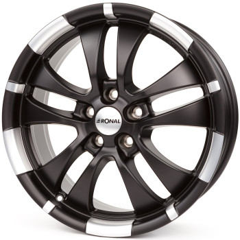 Диск Ronal R59 Jetblack Matt-Hornkopiert R16 W7.0 PCD5x114.3 ET40 DIA82.0