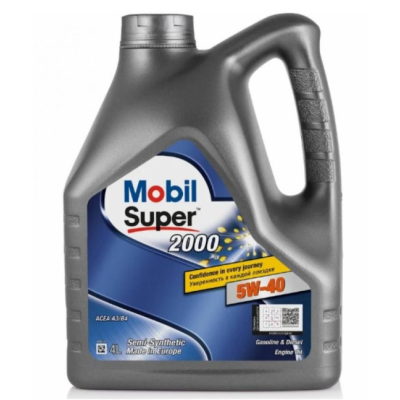 Олива MOBIL SUPER 2000 x3 5W-40 (4л)