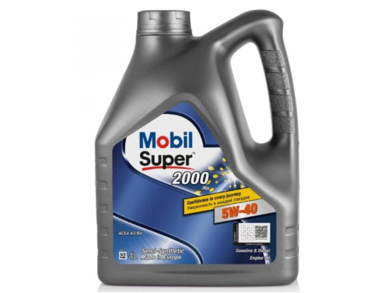 Масло MOBIL SUPER 2000 x3 5W-40 (4л)