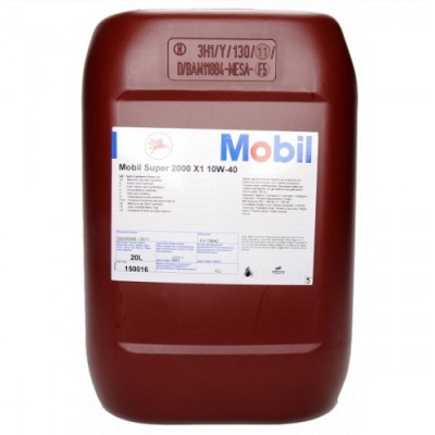 Масло MOBIL Super 2000 x1 10W-40 (20л)