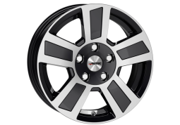 Alutec Tigris W6.0 R14 PCD4x100 ET30 DIA66.6 Black Polished