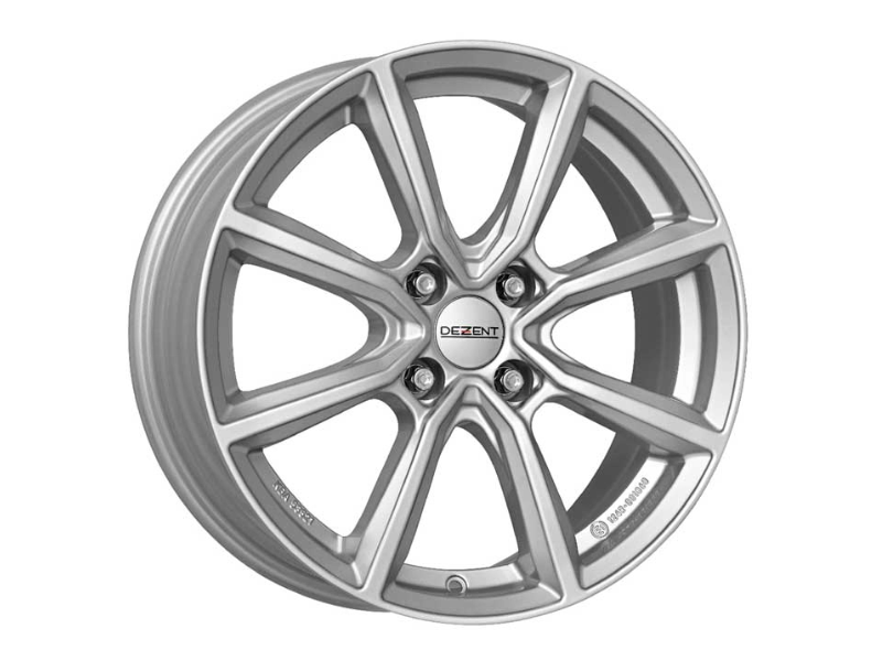 Dezent TN W5.5 R14 PCD4x100 ET40 DIA60.1 Silver