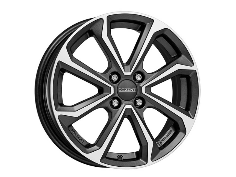 Dezent KT W6.0 R16 PCD4x100 ET49 DIA54.1 Dark