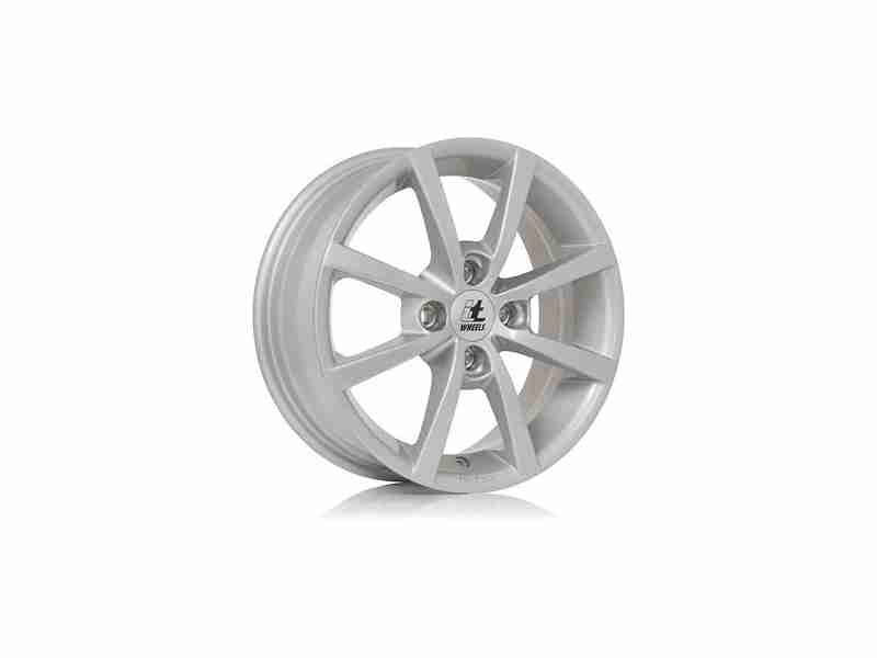 Диск itWheels  Alisia Gloss Silver R16 W6.5 PCD4x108 ET20 DIA65.1