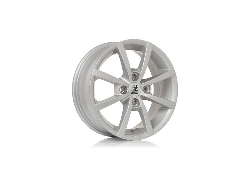 Диск itWheels  Alisia Gloss Silver R15 W6.0 PCD4x100 ET40 DIA63.3