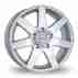 Диск Platin P04 Silver R16 W6.5 PCD5x100 ET42 DIA63.4