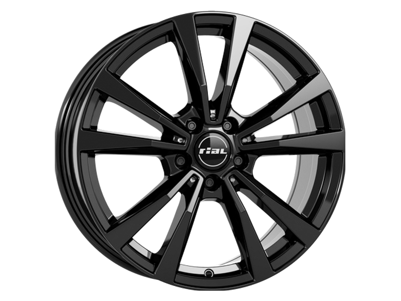Диск Rial M12 diamond black R19 W9.0 PCD5x112 ET49 DIA66.5