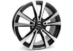 Диск Rial M12X diamond black front polished R19 W8.0 PCD5x112 ET30.5 DIA66.5