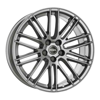 Диск Rial KiboX metal grey R20 W8.5 PCD5x114.3 ET45 DIA70.1
