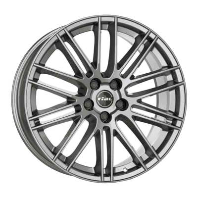 Диск Rial KiboX metal grey R20 W8.5 PCD5x114.3 ET36 DIA70.1