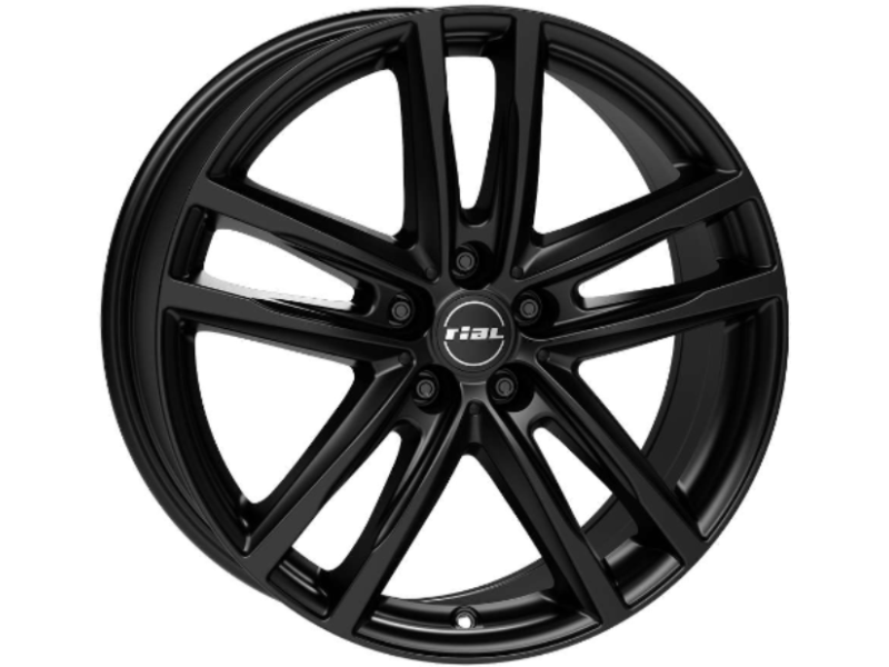Диски Rial Astorga Diamond Black R18 W7.5 PCD5x100 ET39 DIA57.1