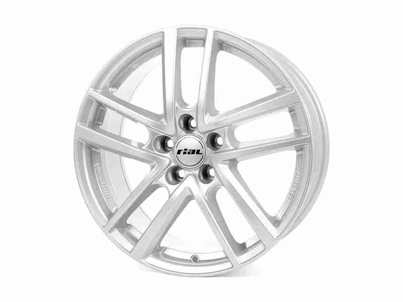 Диск Rial Astorga polar silver R18 W7.5 PCD5x112 ET39 DIA66.6