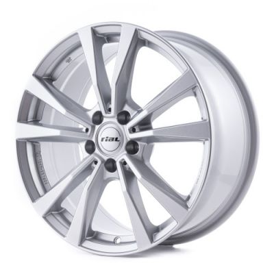 Диск Rial M12X polar silver R19 W8.0 PCD5x112 ET52 DIA66.5
