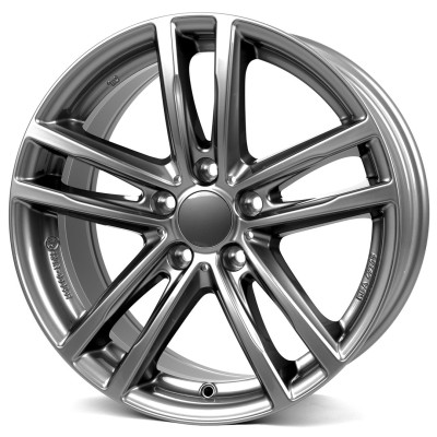 Диск Rial X10 metal grey R17 W8.0 PCD5x120 ET30 DIA72.6