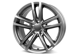 Диск Rial X10 metal grey R17 W7.0 PCD5x120 ET40 DIA72.6