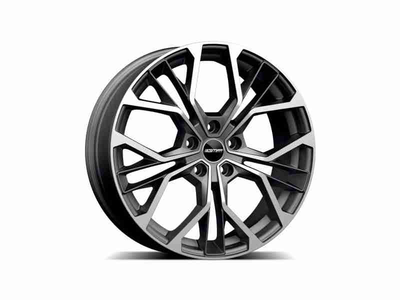 Диски GMP Italia MATISSE Matt Anthracite Diamond R19 W7.5 PCD5x114.3 ET50 DIA73.1