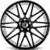 Диск Wrath Wheels WF-3 BLK R19 W9.5 PCD5x120 ET38 DIA72.6