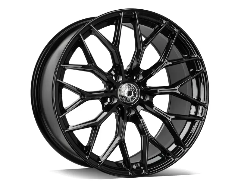 Диск Wrath Wheels WF-16 BLK R19 W9.5 PCD5x120 ET38 DIA74.1