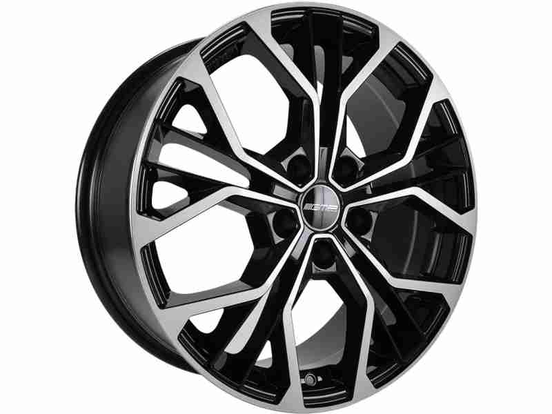 Диски GMP Italia MATISSE Black Diamond R17 W7.0 PCD5x114.3 ET45 DIA73.1