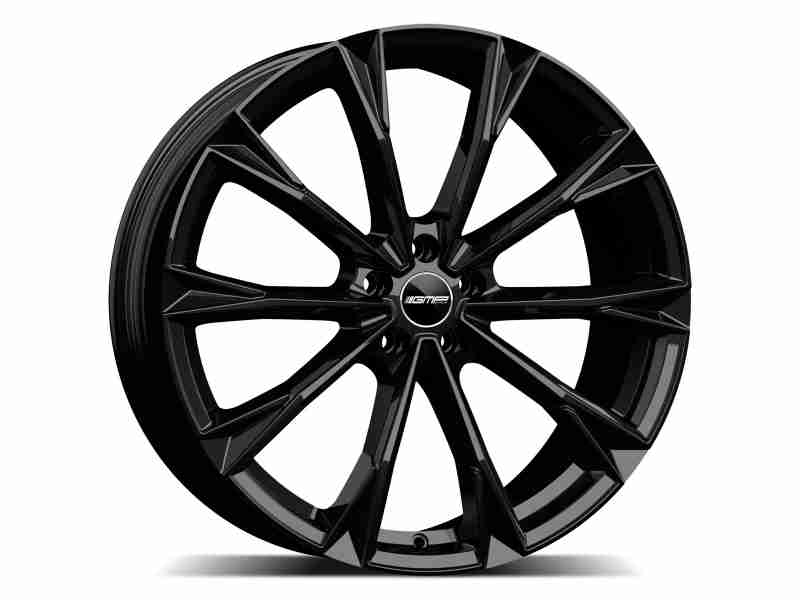 Диск GMP Italia Totale Glossy Black R19 W8.0 PCD5x114.3 ET35 DIA73.1