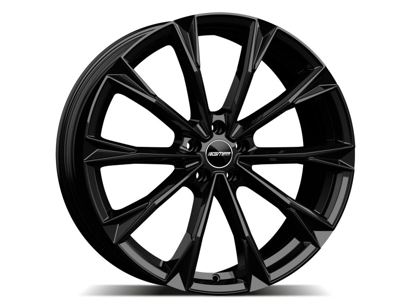 Диск GMP Italia Totale Glossy Black R19 W8.0 PCD5x108 ET42 DIA73.1