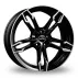 Диск GMP Italia Dea Black Diamond R20 W9.5 PCD5x112 ET42 DIA66.6