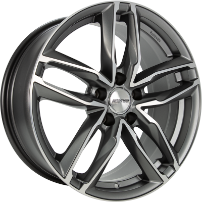 Диск GMP Italia Atom LP Anthracite Diamond R18 W8.0 PCD5x112 ET45 DIA66.5