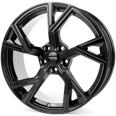 Диск Platin P100 Black R18 W8.0 PCD5x112 ET48 DIA57.1