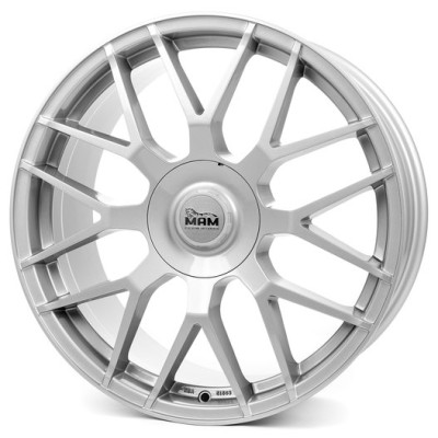 Диск MAM GT1 Silver Painted R18 W8.0 PCD5x100 ET45 DIA66.6