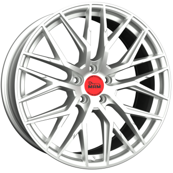 Диск MAM RS4 Matt Silver Painted R17 W7.5 PCD5x112 ET35 DIA66.6