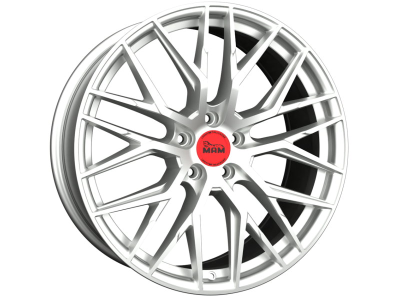 Диск MAM RS4 Matt Silver Painted R17 W7.5 PCD5x112 ET35 DIA66.6