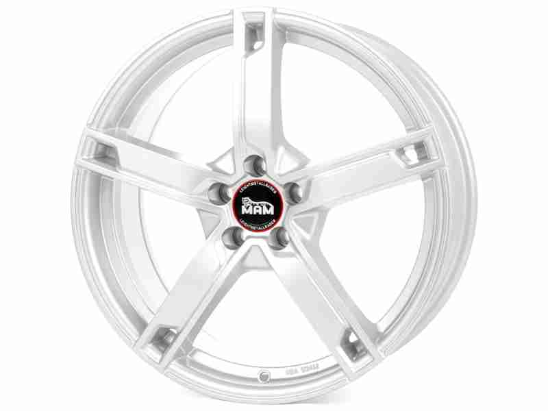 Диск MAM W4 Silver Painted R16 W6.5 PCD4x100 ET35 DIA63.4