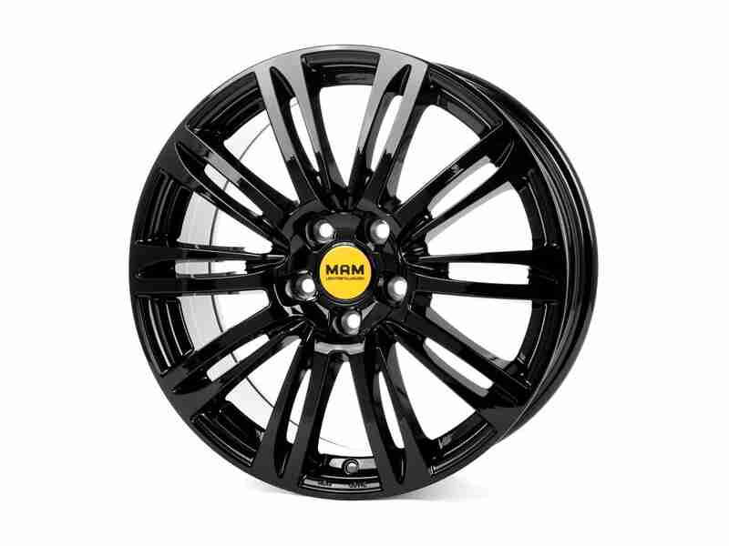 Диск MAM A4 Black Painted R16 W7.0 PCD5x112 ET38 DIA66.6