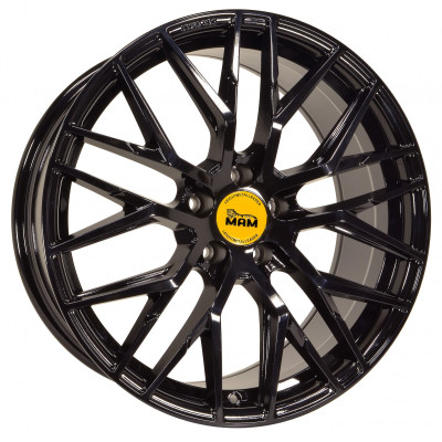 Диск MAM RS4 Black Painted R19 W8.5 PCD5x112 ET45 DIA72.6