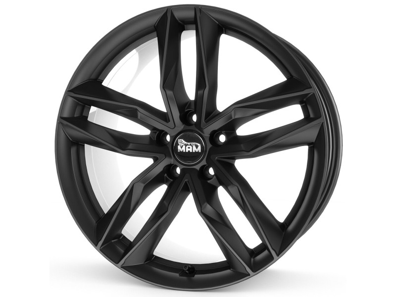 Диск MAM RS3 Matt Black Painted R20 W8.5 PCD5x112 ET45 DIA66.6