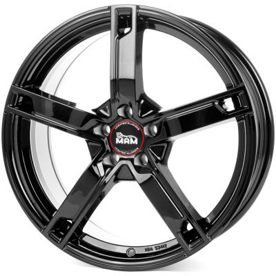 Диск MAM W4 Black Painted R18 W7.5 PCD5x108 ET45 DIA72.6