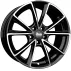 Диск MAM A5 Matt Black Front Polished R18 W8.0 PCD5x112 ET45 DIA66.6
